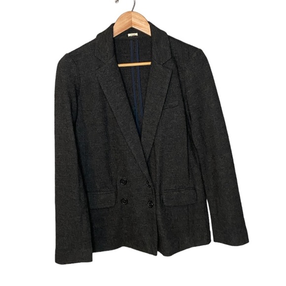 J. Crew Benny Long Wool Blazer - Picture 2 of 11
